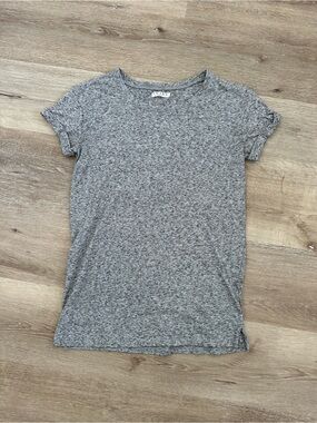 Awake Gray Marled Crewneck Tee